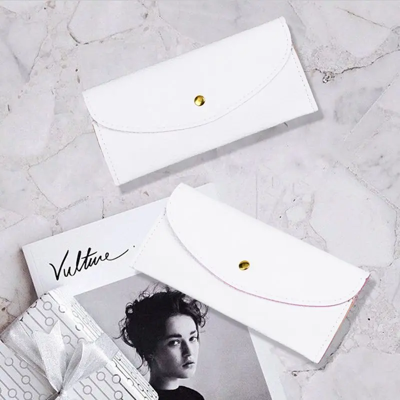 Женский кошелек-конверт тонкий кожаный кошелек-держатель для карт | Багаж и сумки