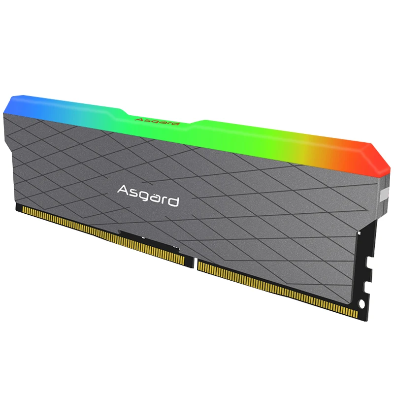 Оперативная память Asgard ddr4 ОЗУ для ПК серии w2 16 ГБ 32 3200 МГц RGB DIMM настольного XMP