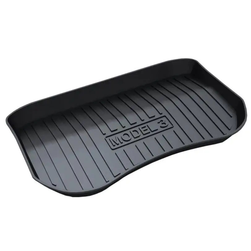 

Для tesla модель 3 ВОДОНЕПРОНИЦАЕМЫЙ TPO коврик для багажника автомобиля 2015 2016 2017 2018 2019 2020 грузового лайнера ковер; ковер аксессуары