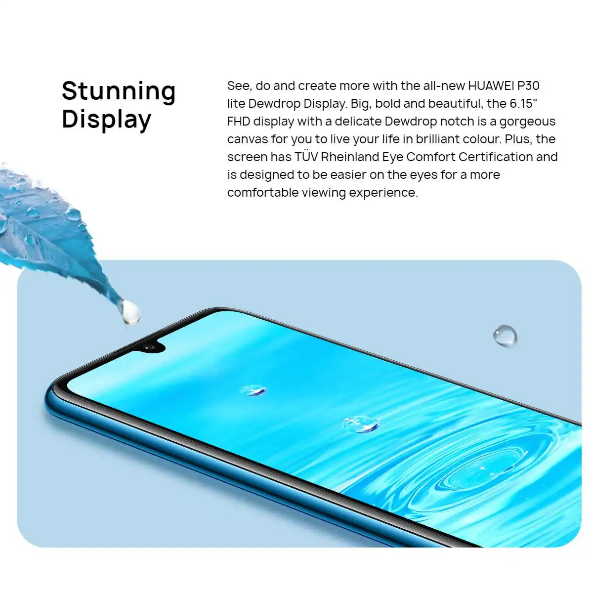 Глобальная версия HUAWEI P30 Lite Nova 4e смартфон 4G 128G 6,1" полноэкранный Android 9,0 Kirin 710 Восьмиядерный 4* камеры