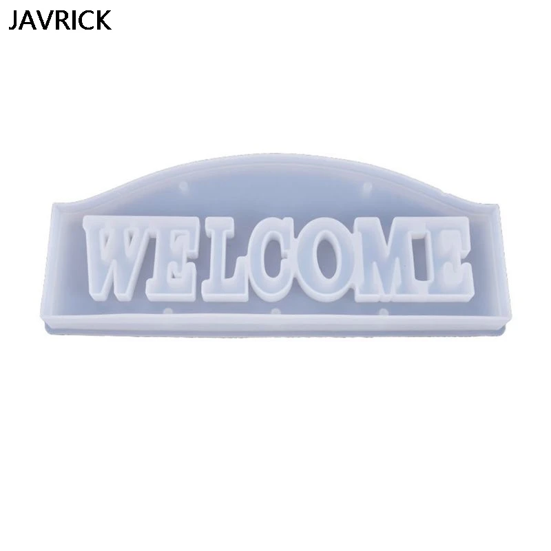 

Crystal Epoxy Resin Mold Letters Shape Casting Silicone Mould Handmade DIY Crafts Decoration Penadant Making Tools