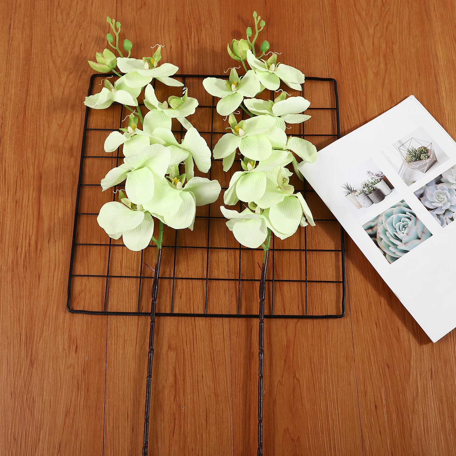 50 см Diy Искусственные цветы из фетра фаленопсис красочные искусственные букет