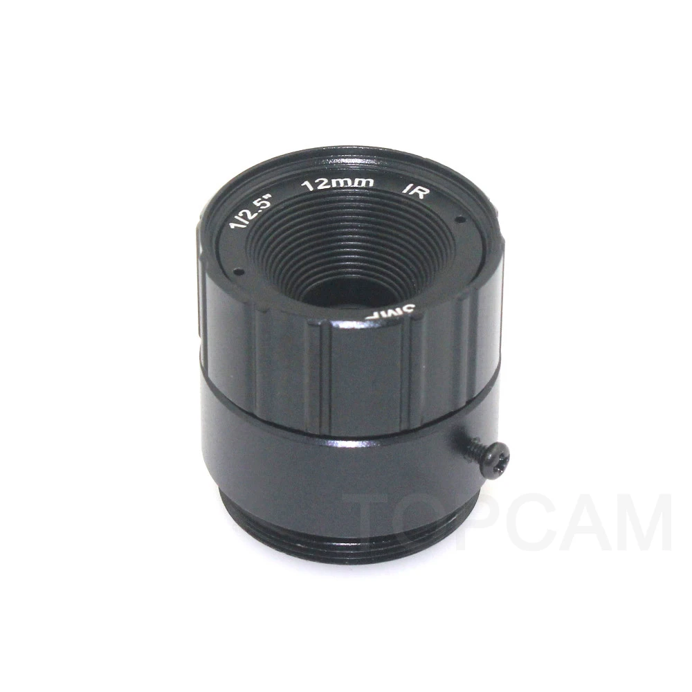 Объектив видеонаблюдения 3 мегапикселя 12 мм CS IR Fixed 1/3 &quotF1.6 для камеры
