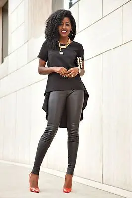 

2021 Sexy Women Maxi T-shirt Tail Fashion Summer Loose Short Sleeve Ladies Casual Hot Sale Beige Black Tee Top Plus Size S-5XL