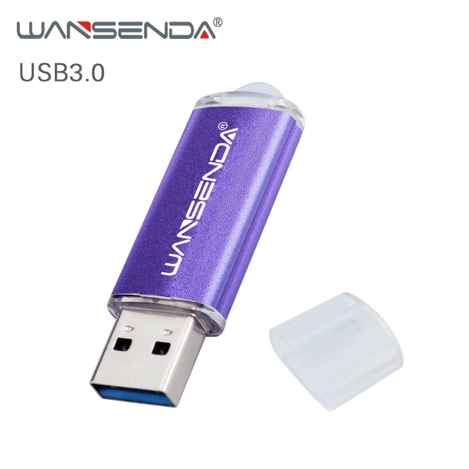 WANSENDA металлический USB флеш-накопитель 3 0 ГБ 8 16 32 64 256 | Компьютеры и офис