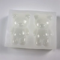 super food silicone mold cute bear chocolate mold fondant cake decoration mold