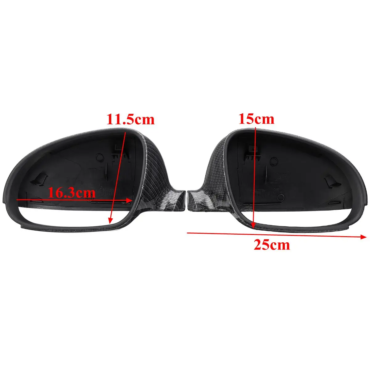 Колпачки из углеродного волокна для боковых крыльев зеркал колпачки Golf Rabbit GTI R32