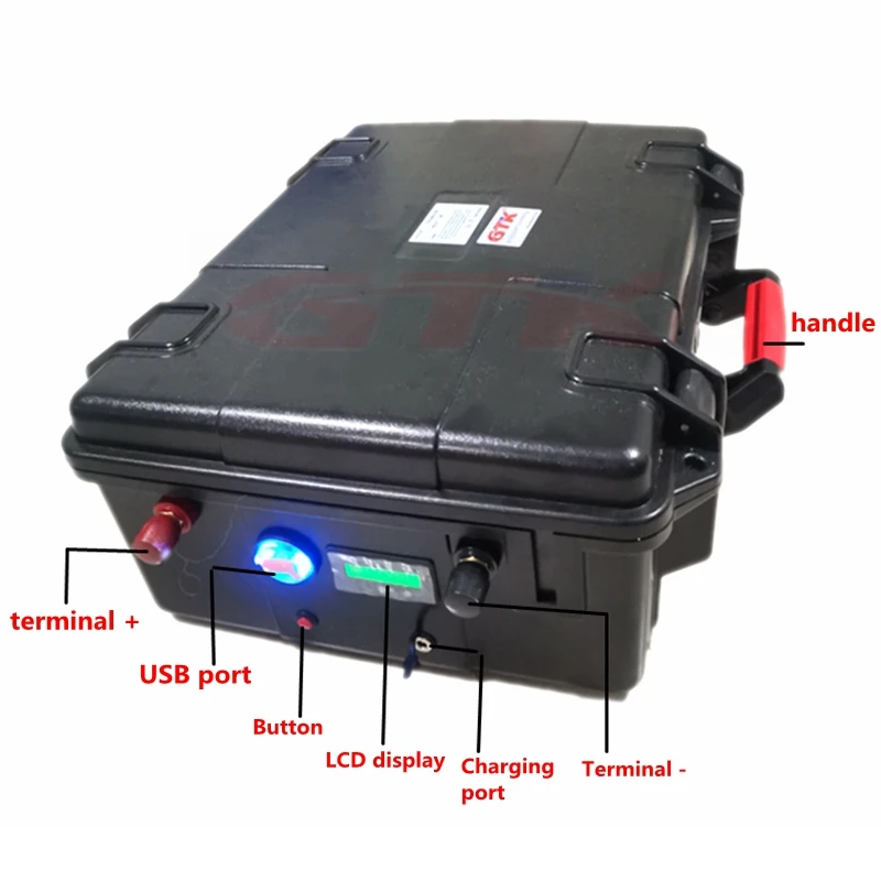 Литий титанатный аккумулятор GTK LTO 6S 14 4 В а не А а/ч 12 для автодома RV солнечной