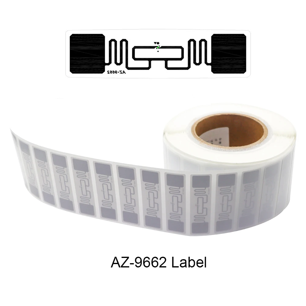 LJYZN 860-960 МГц Alien 9662 клейкая Rfid-бирка EPC GEN2 бумага заготовка печатная этикетка УВЧ