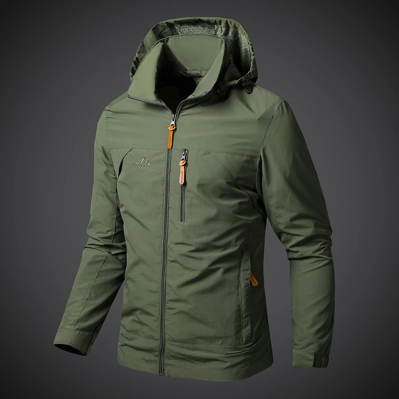 

2021 Men's Softshell Jacket Windstopper Waterproof Hiking Jackets Outdoor Thick Winter Coats Trekking Camping Ski Size 5XL