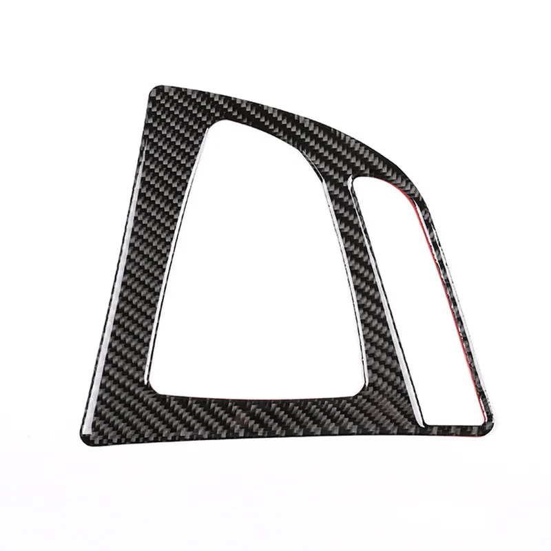 

Carbon Fiber Styling Armrest Gearshift Decorative Frame Cover Console CD Panel Sticker For BMW 3 series F30 F34 Auto Accessories