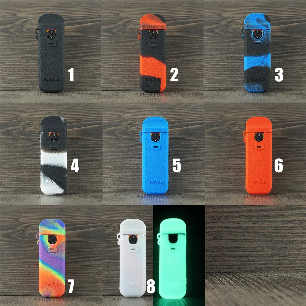 Силиконовый чехол для SMOK nord 4 80W Kit mod Vape is текстурный резиновый | Электроника