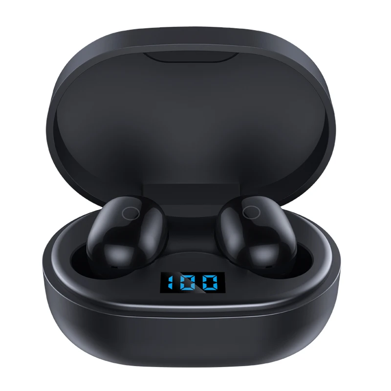 

TWS Bluetooth Earphone Stereo Wireless Headphones with 300mAh Charging Box Airdots Touch Control LED Display Power Headsets