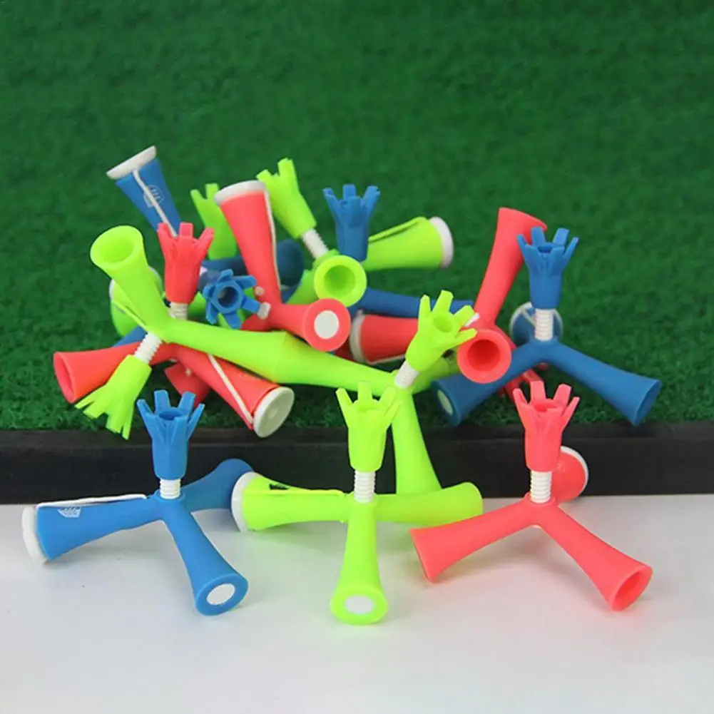 Тройник для гольфа треугольники вилка мяч тройник регулируемая телескопическая