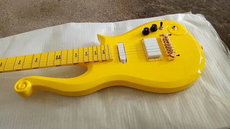 High quality 6 chord prince cloud electric guitar Support for custom free shipping | Спорт и развлечения