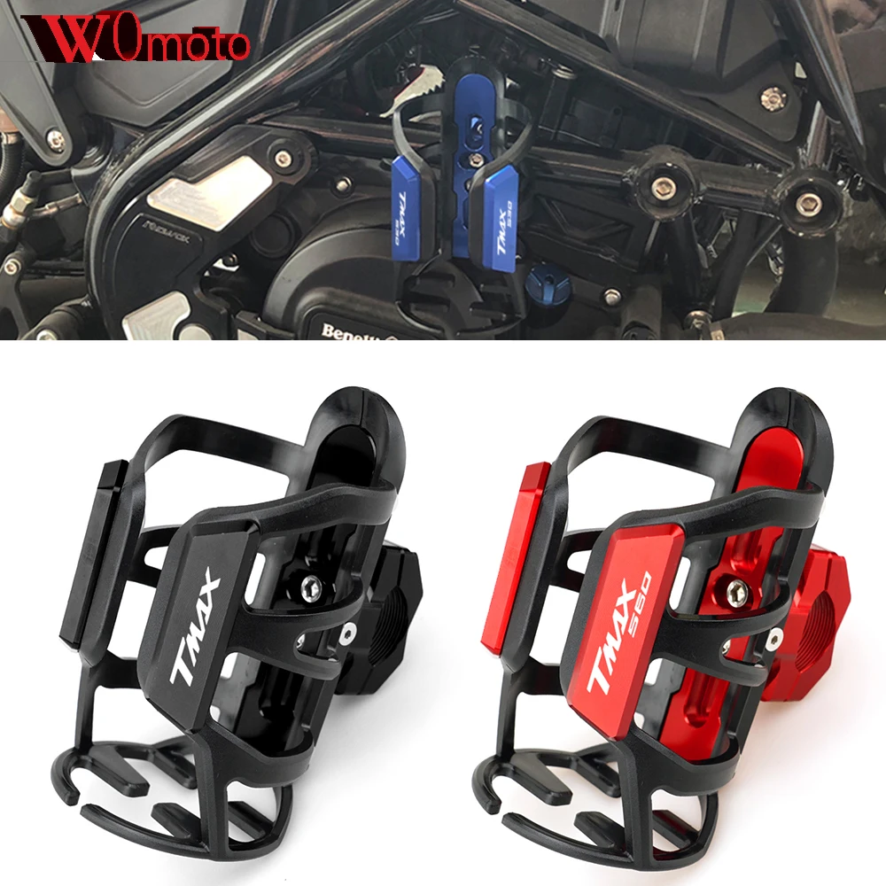 

For YAMAHA TMAX 530 500 T-MAX 560 TMAX530 TMAX500 SX DX High Quality Motorcycle CNC Beverage Water Bottle Drink Cup Holder Mount