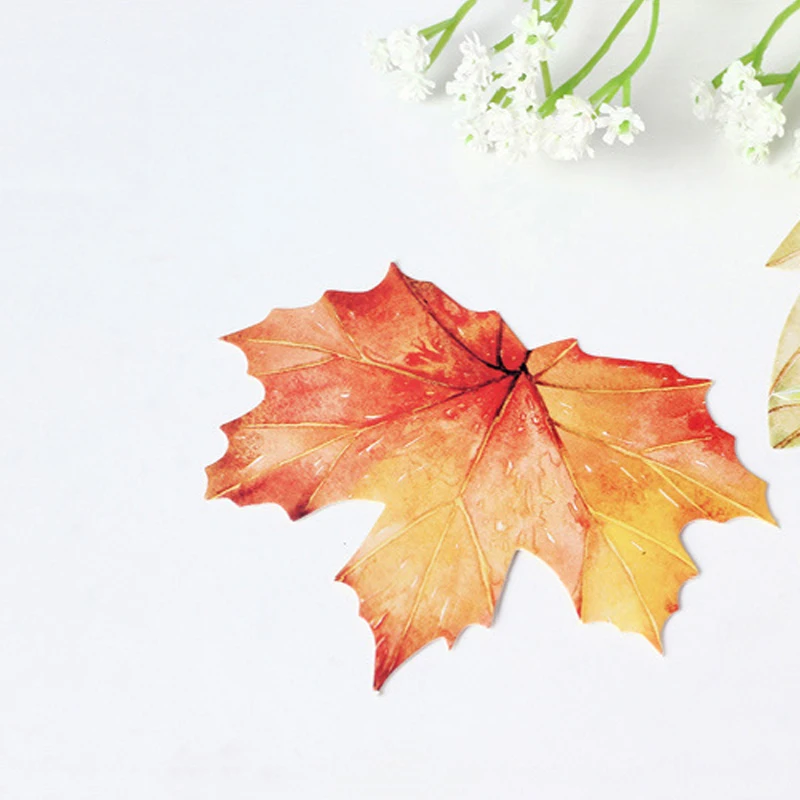 30 шт./компл. поздравительная открытка с листьями на день рождения конверт буквами