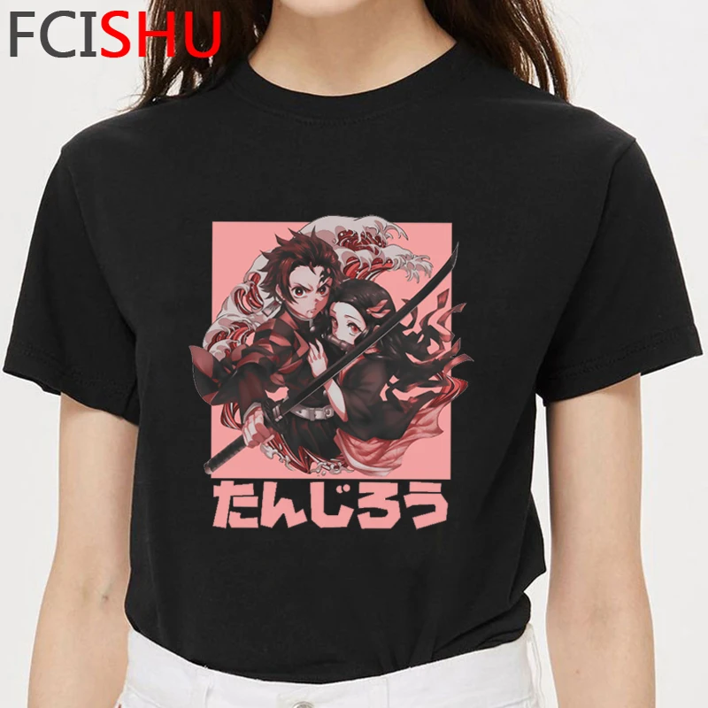 Футболка Kimetsu No Yaiba мужская с японским аниме забавная мультяшная футболка