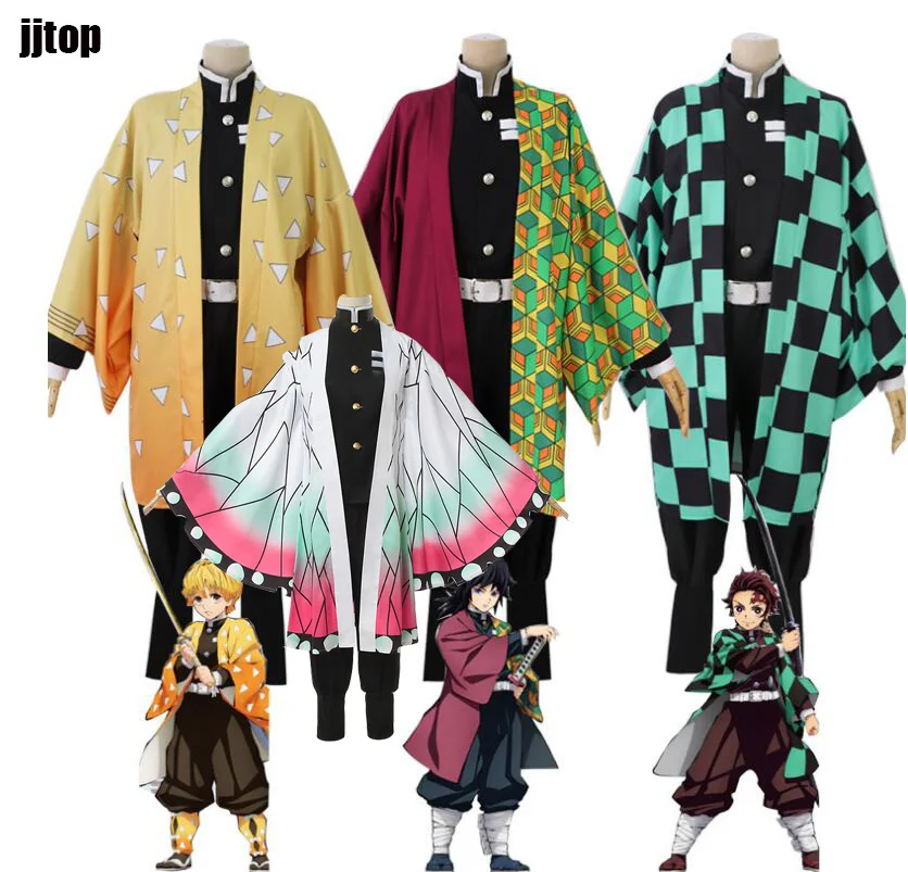 Аниме! Костюм для косплея из м/ф убийца демонов|Костюмы аниме| |