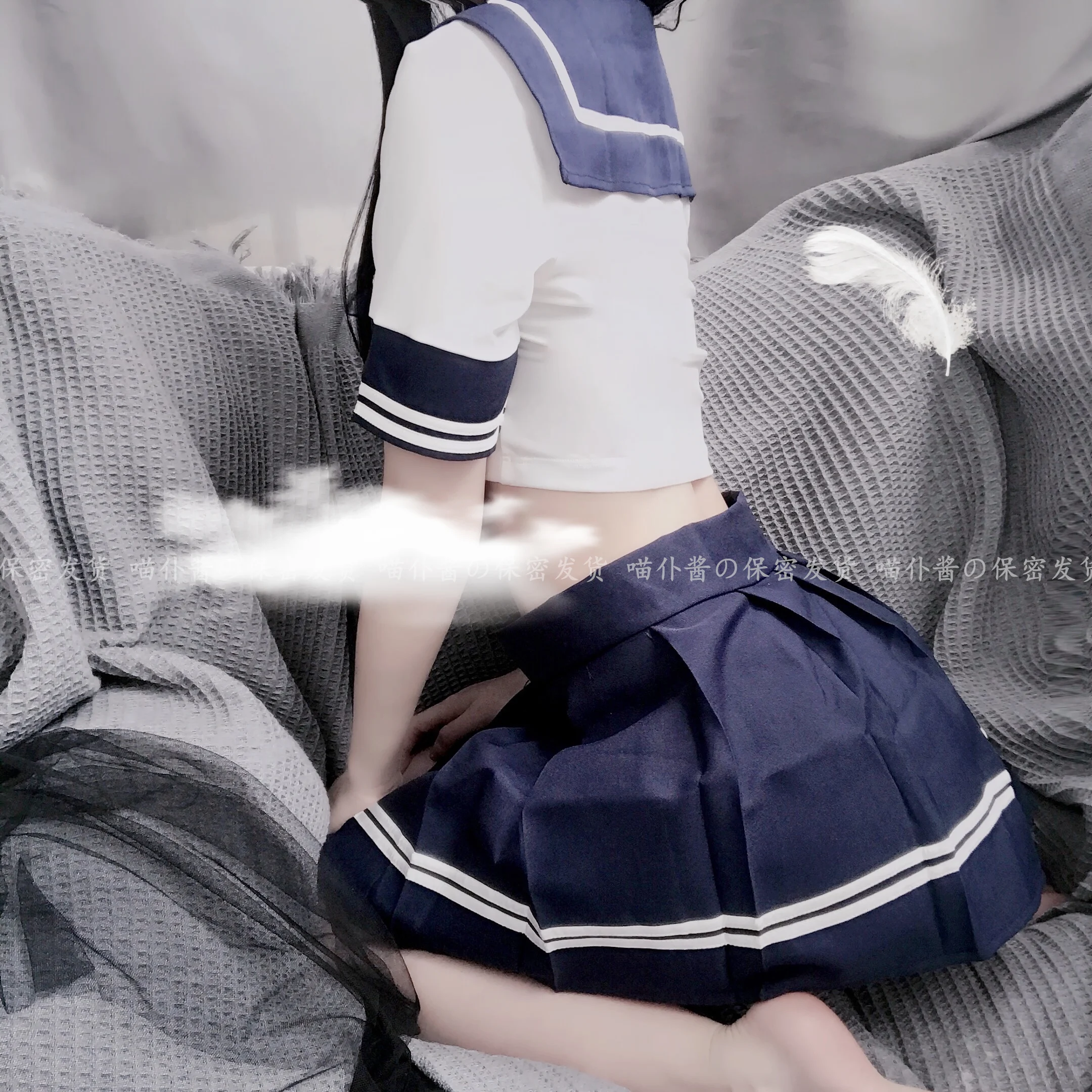 

Сексуальное нижнее белье JK, костюм для косплея, японская Милая школьная униформа, мини-юбка, Эротическая Просвечивающая Одежда для взрослых