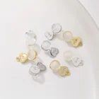 10 шт., силиконовые заглушки для сережек