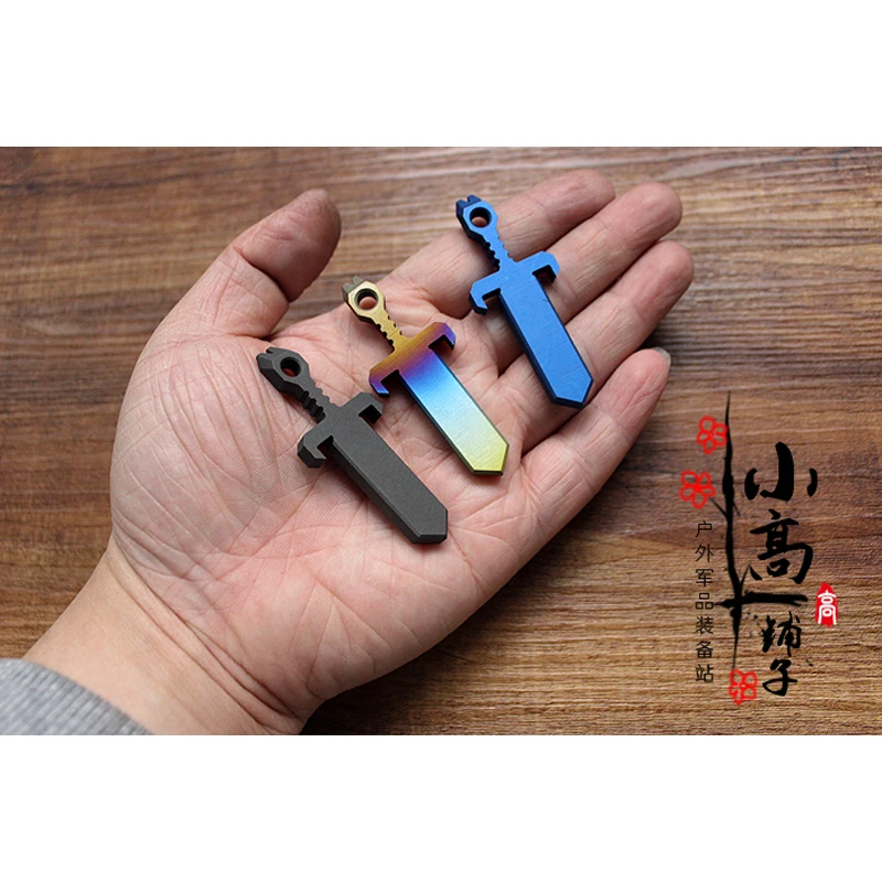 Титановый быстросъемный Мини Многофункциональный Открыватель для бутылок