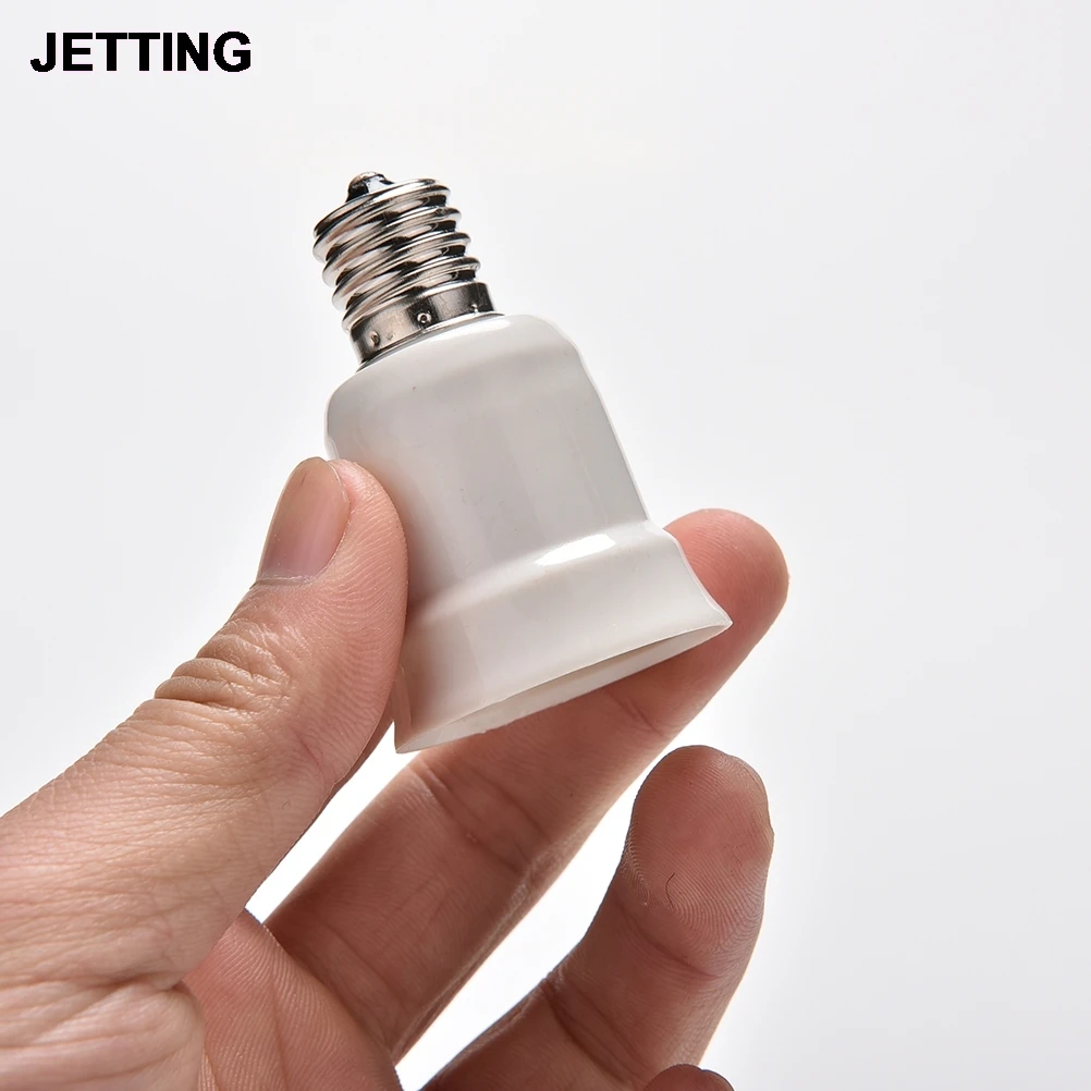 

E17 к E27 Цоколь базовый галоген лампочка CFL конвертер адаптер держатель