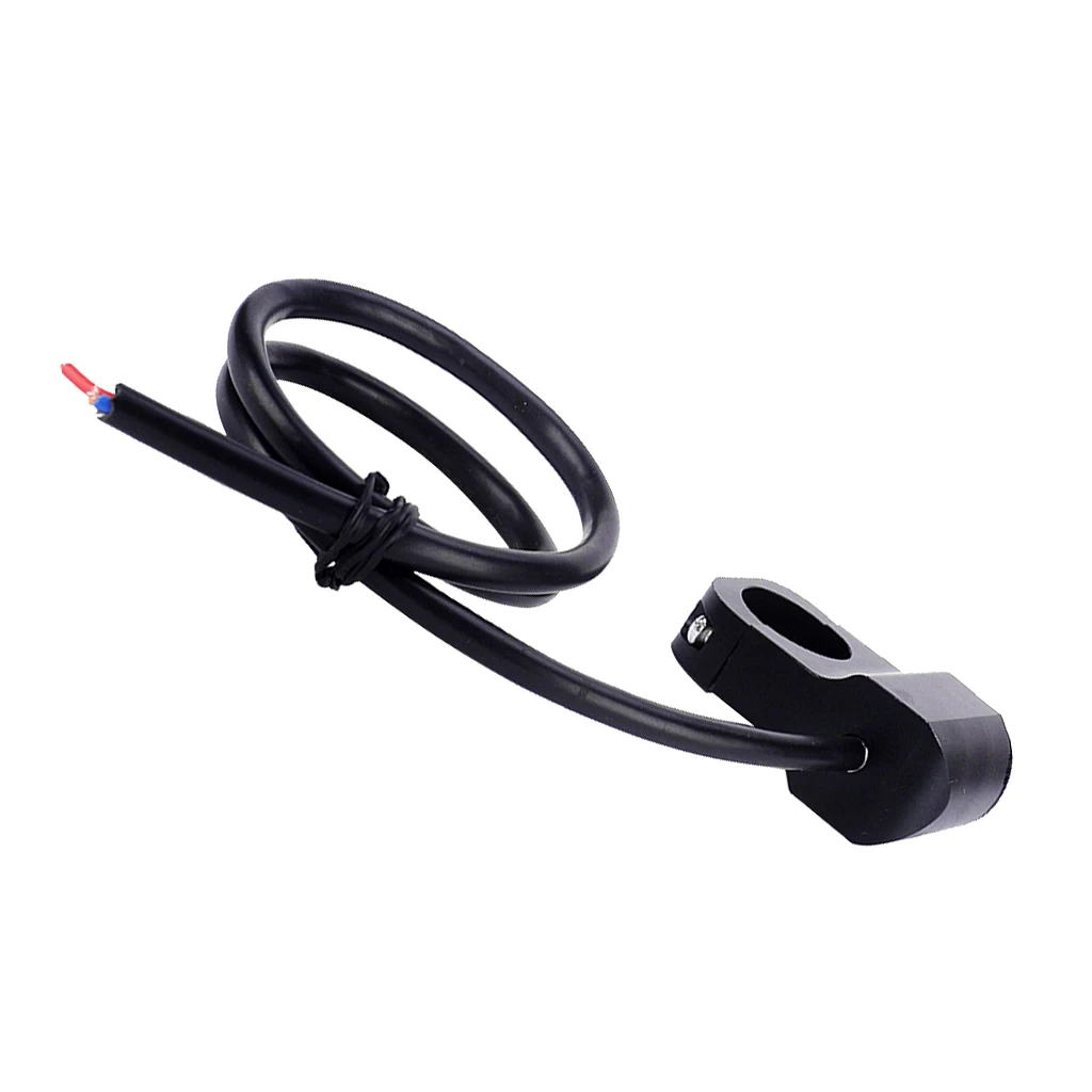 

Мотоциклетный руль, точечный светильник, фара, выключенный выключатель, 2 провода