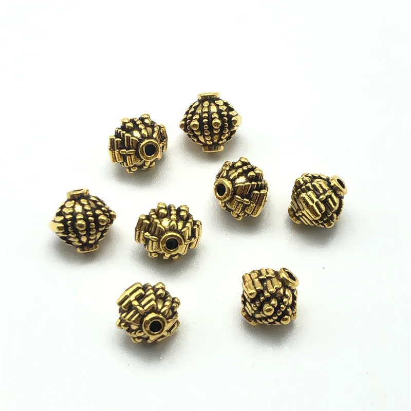 15pcs 10mm irregular perforated beads for jewelry making DIY handmade bracelet necklace prayer accessories wholesale | Украшения и