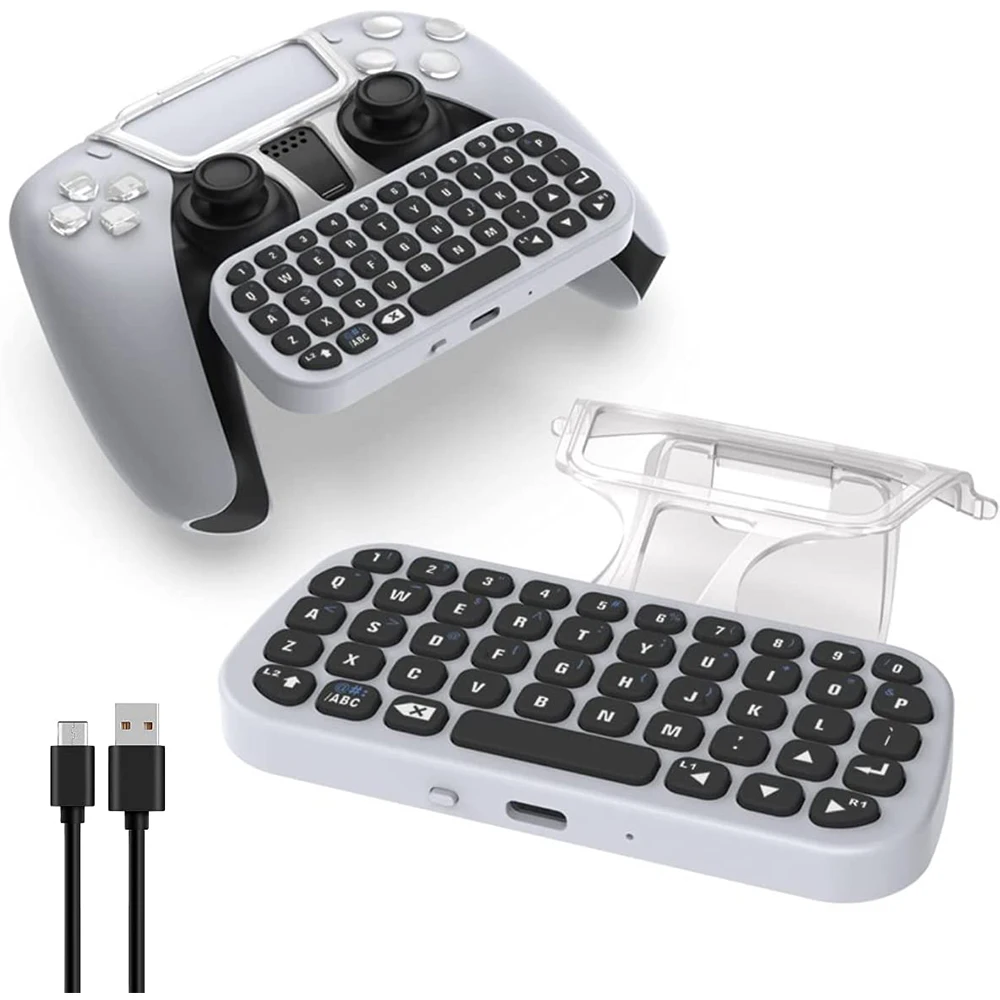 Клавиатура с ручкой Беспроводная Bluetooth-совместимая клавиатура 3 0 для PS5
