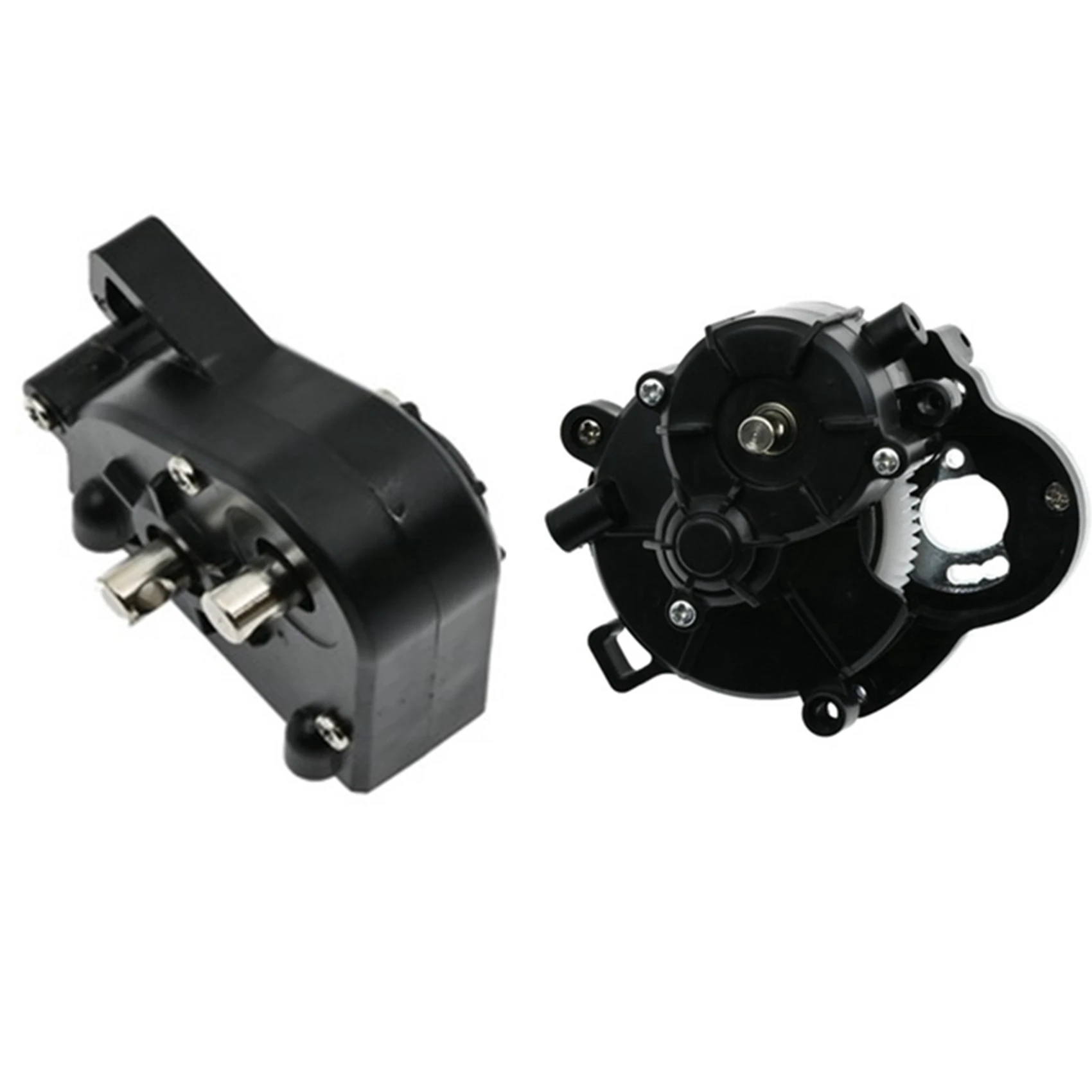 

2X металлическая коробка передач в сборе коробка передач/переносной чехол с шестерней для 1/12 MN86 RC автомобилей запасные части для обновления