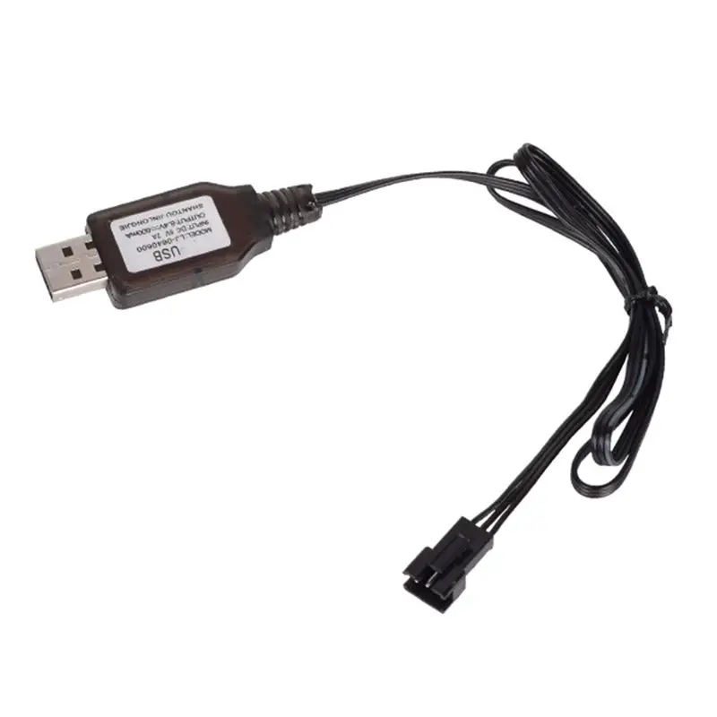 

6.4v/7.4V 500mA Battery Charger cable Li-i SM-3P RC Toys remote control positive portable USB