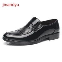 wedding dress mens loafers black brown leather shoes men office wear elegant classic oxford shoe mens business shoes cuir homme