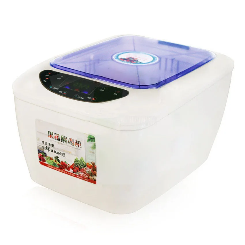 

9L Household Fruit and Vegetable Ozone Sterilizer Washing Machine Ozone Disinfection Washer Detoxification Machine 220V