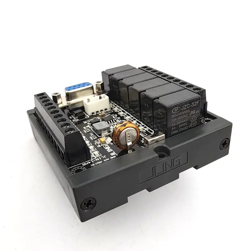 PLC FX1N-14MR Модуль платы реле Модуль задержки plc программируемый логический контроллер Широкий источник напряжения 10-28VDC