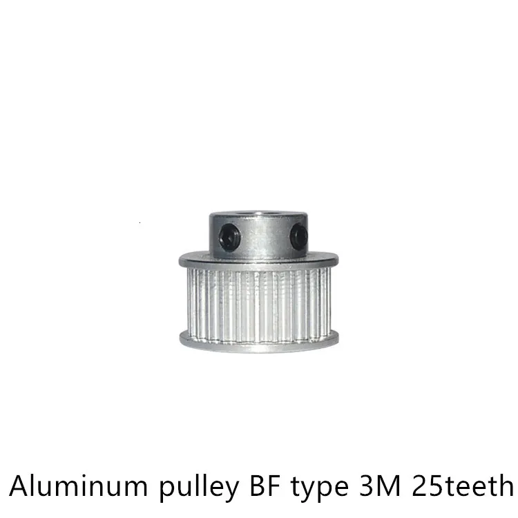 

BF type 25 teeth 3M Timing Pulley Bore 7mm for HTD belt used in linear pulley 25Teeth 25T
