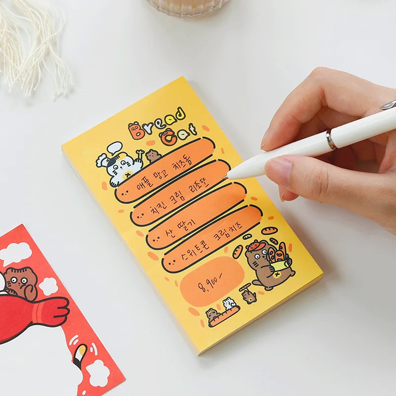 Милый Блокнот милые бумаги для заметок на клейкой основе книга кавайи