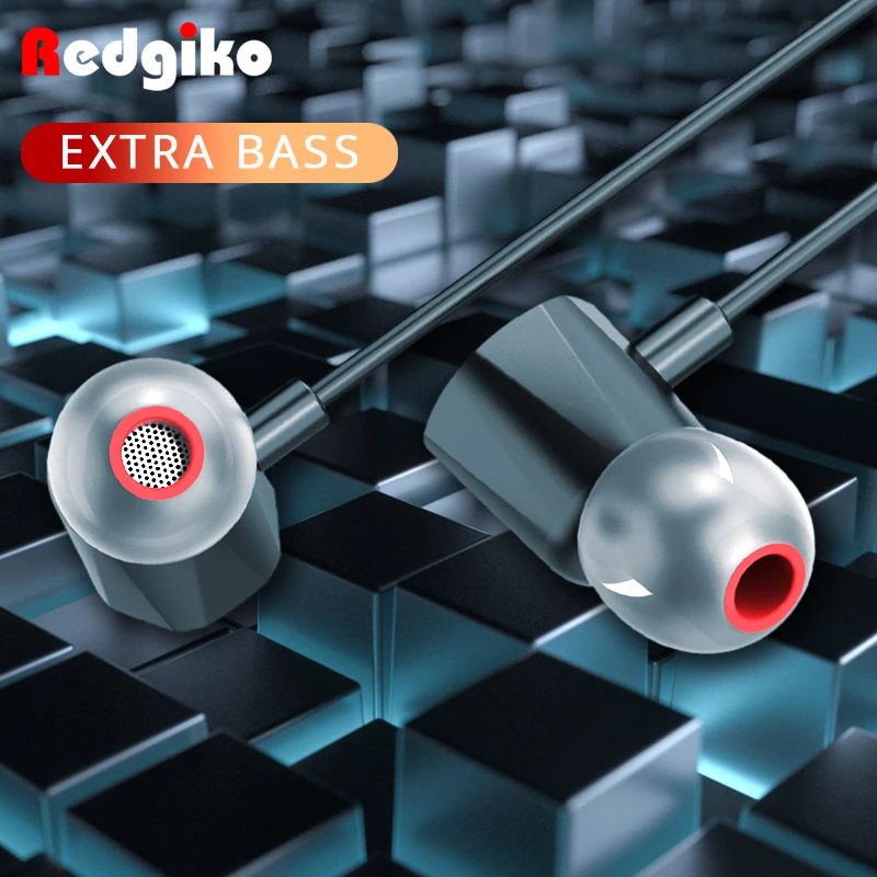Redgiko Bluetooth наушники снижение Спортивная гарнитура с супер HiFi глубокий бас
