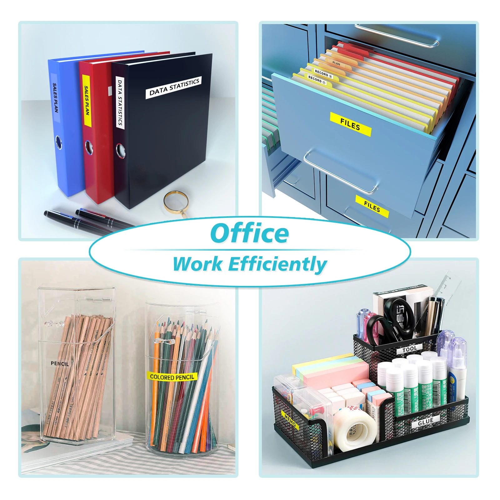 Пластмассовые этикетки Dymo LetraTag 12 мм 12267 91201 91200 91202 91203 91204 LT 91205 LT91201 для