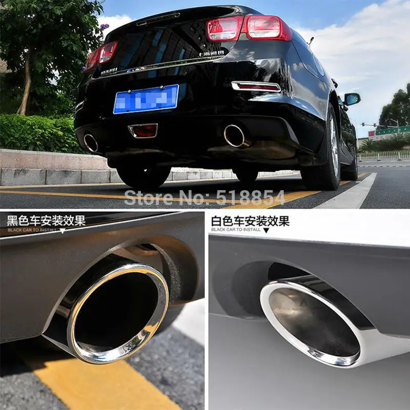 Выхлопная труба выхлопная отделка выхлопной трубы аксессуары из нержавеющей