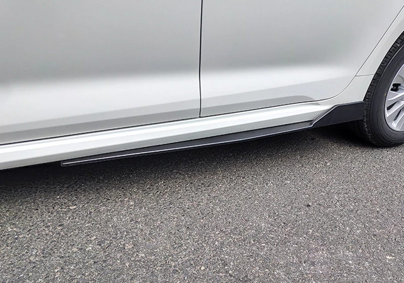 Боковые юбки спойлер для бампера 2020 toyota corolla PP и автомобильный из углеродного