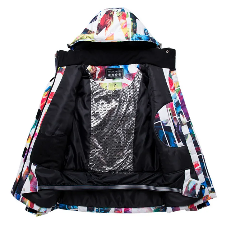 Новинка 2020 теплый лыжный костюм для женщин водонепроницаемый ветрозащитный