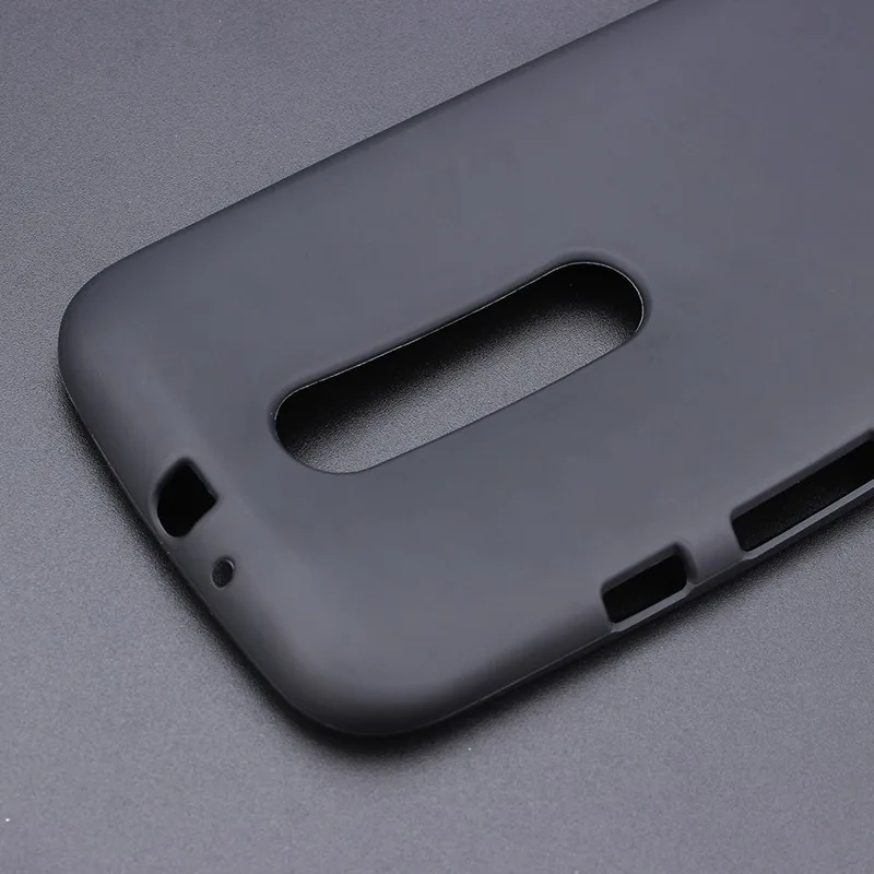 Гелевый ТПУ тонкий мягкий Противоскользящий чехол задняя крышка для Motorola Moto G3 G 3nd