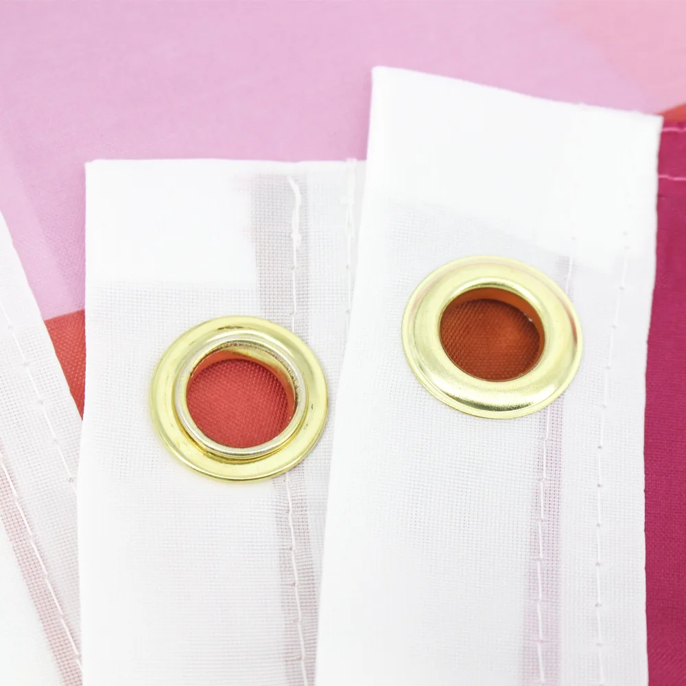 ЛГБТ Радуга гомосексуальная помада поцелуй губы Лесбийский Флаг Гордости 3x5