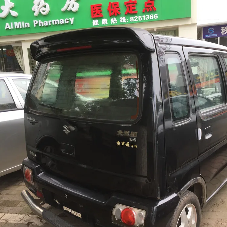 Спойлер для Suzuki WagonR 2006-2012 спойлер из АБС-пластика цвет заднего крыла автомобиля