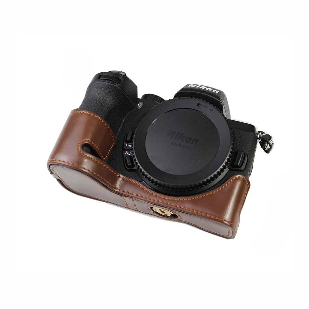 Чехол из ПУ кожи для камеры Nikon Z50|Сумки фото-/видеокамеры| |