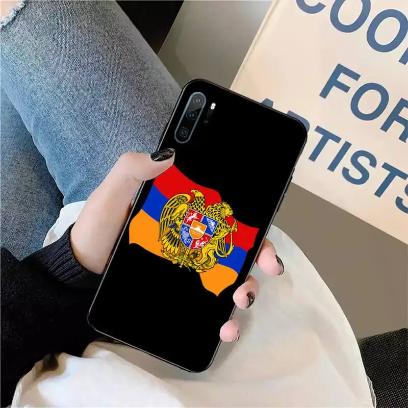 

skull Eagle lion aesthetics Armenia Flag Phone Case For Huawei honor Mate P 9 10 20 30 40 Pro 10i 7 8 a x Lite nova 5t