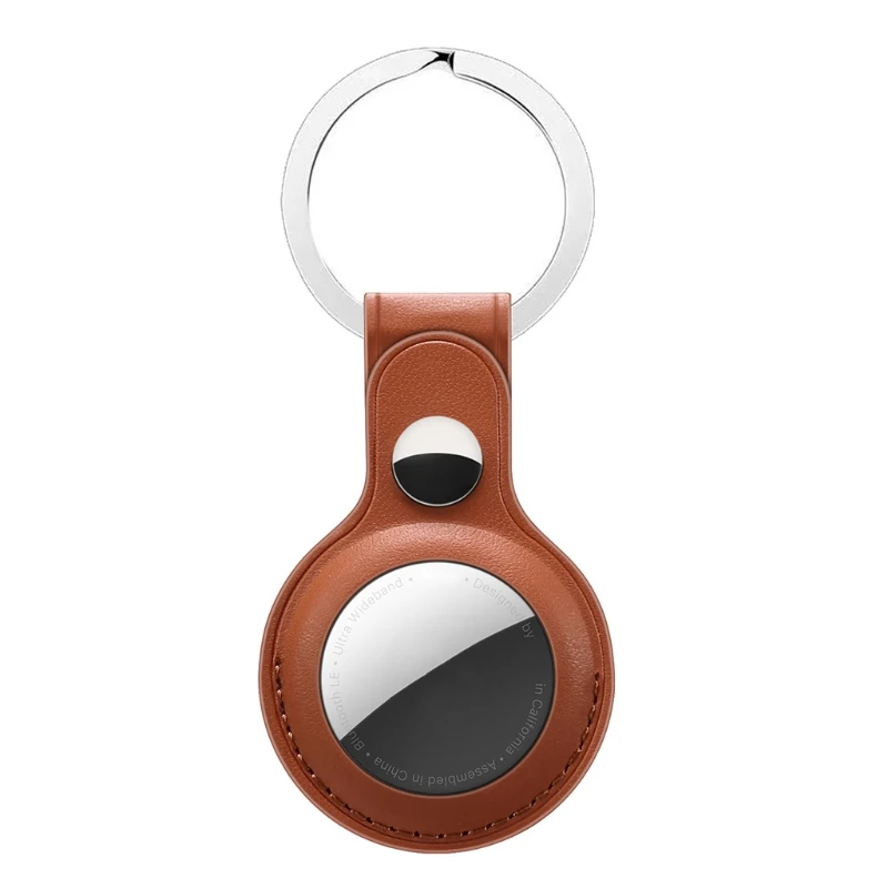 

Protective Case for AirTags Locator Tracker, Anti-lost Leather Cover with Keychain Design for Convenient Carry AirTags keychain