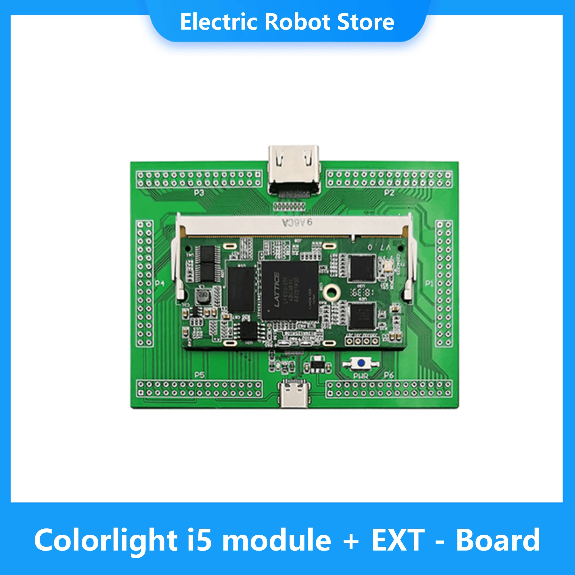 Решетка ECP5 FPGA RISC-V плата разработки Colorlight i5 модуль LFE5U Open Source Toolchain | Компьютеры и