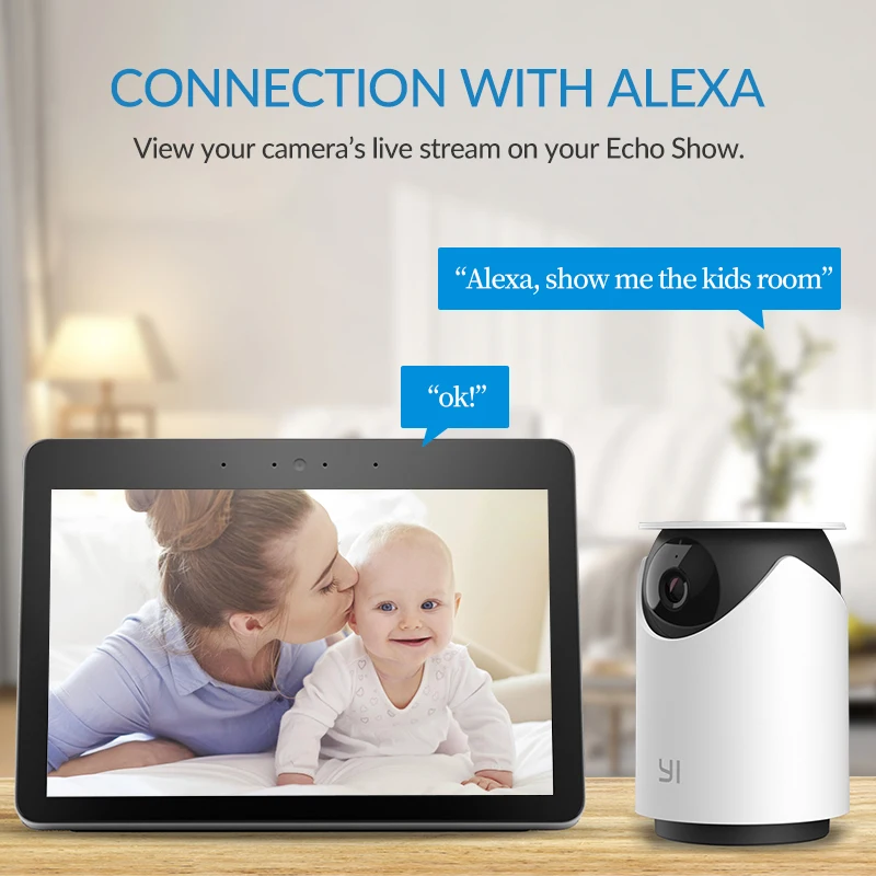 YI Dome U камера 20fps/3MP Wifi s 2K HD CCTV домашняя 360 ° Авто Круиз Беспроводная система ночного